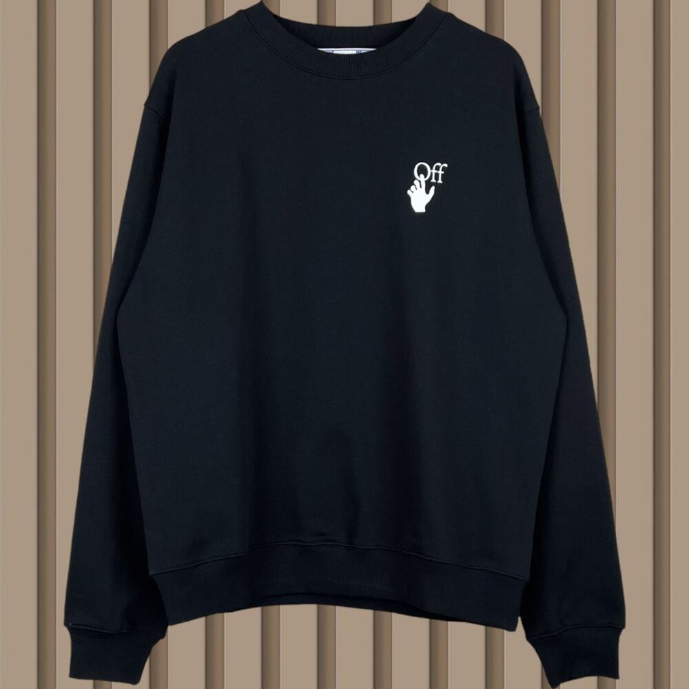 Off-White Men's Sweatshirt Black